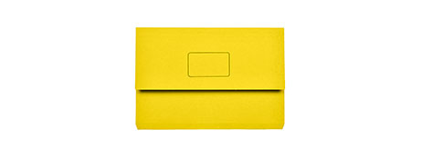 MARBIG SLIMPICK DOCUMENT WALLET YELLOW 300 PAGES FILING
