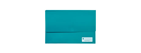MARBIG TEAL POLYPICK DOCUMENT WALLET - 250 PAGE CAPACITY
