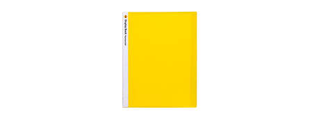 MARBIG YELLOW A4 NON-REFILLABLE DISPLAY BOOK - 20 PAGES