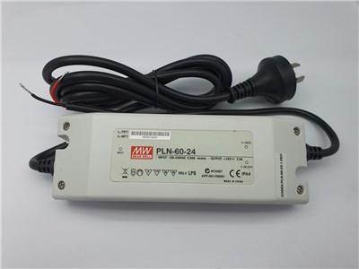 MEANWELL 60W LED PSU 24V/2.5A POWER SUPPLY IP64 FOR RELIABLE LIGHTING