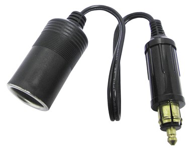 MERIT PLUG TO CIGARETTE LIGHTER SOCKET ADAPTER FOR RELIABLE POWER
