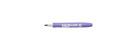 UNSPECIFIED MANUFACTURER METALLIC PURPLE BRUSH TIP MARKER FOR CRAFT & DECORATING
