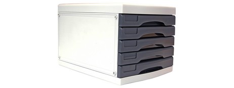 METRO'S 5-DRAWER MULTI STORAGE SYSTEM FOR A4 DOCUMENTS