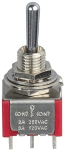 UNSPECIFIED MANUFACTURER MINI DPDT TOGGLE SWITCH CTR-OFF FOR RELIABLE CIRCUITS