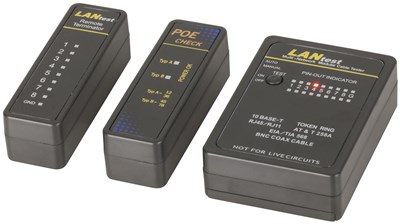 UNSPECIFIED MANUFACTURER MINI NETWORK CABLE TESTER & POE FINDER FOR QUICK CHECKS