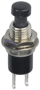 UNSPECIFIED MANUFACTURER MINIATURE PUSHBUTTON SWITCH SPST MOMENTARY 125V 1A