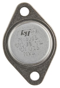 GENERIC/COMPONENT MANUFACTURER (IMPLIED) PNP POWER TRANSISTOR MJ2955 TO-3 150W 100V 15A SILICON CASE