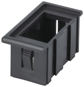 GENERIC/COMPONENT MANUFACTURER MODULAR ROCKER SWITCH MOUNT BRACKET END FOR CUSTOM SETUPS