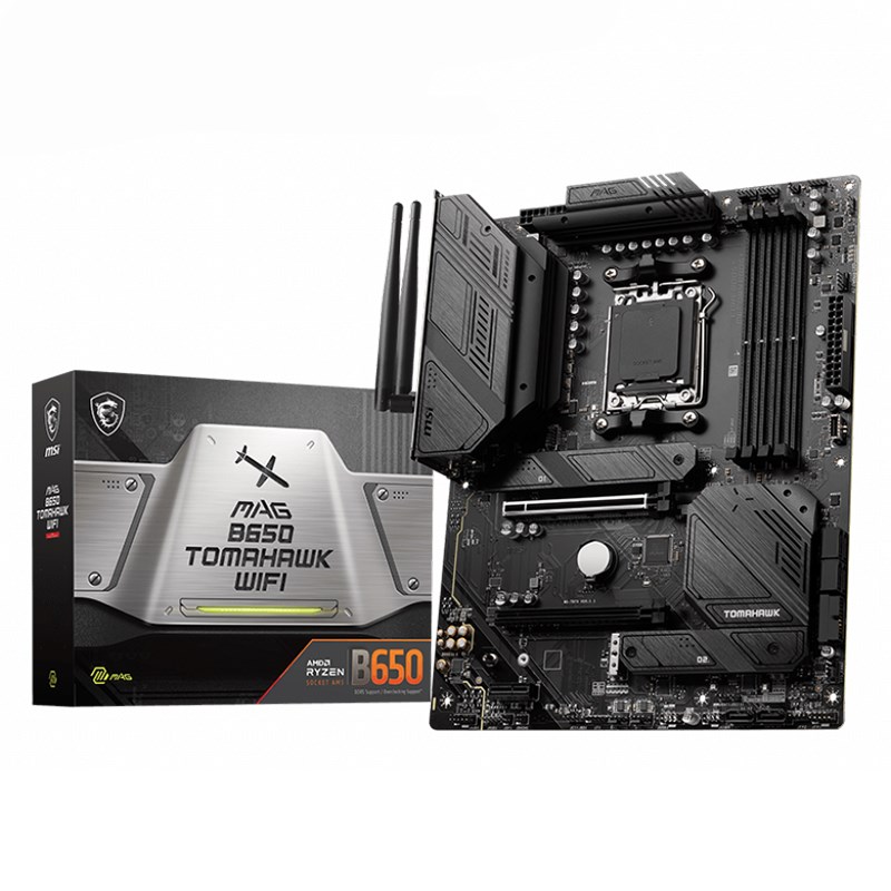 MSI MAG B650 TOMAHAWK WIFI MOTHERBOARD FOR AMD RYZEN