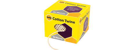 UNKNOWN MANUFACTURER NATURAL COTTON TWINE 80M FOR PACKAGING & CRAFT