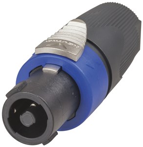 NEUTRIK 4 POLE INLINE SPEAKON LOUDSPEAKER CONNECTOR PLUG