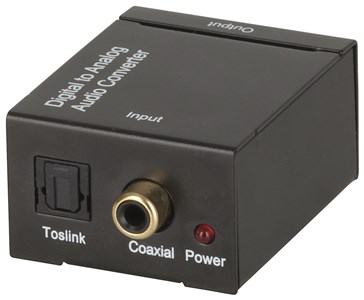 GENERIC/UNSPECIFIED OPTICAL TO RCA/3.5MM AUDIO CONVERTER DAC FOR HOME THEATRE
