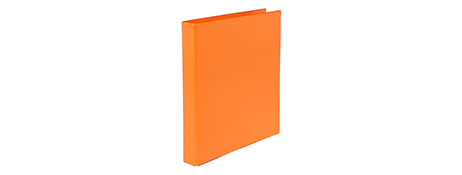 MARBIG ORANGE A4 PVC RING BINDER - 25MM CAPACITY