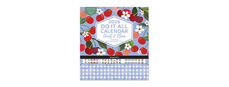 ORANGE CIRCLE DO IT ALL CALENDAR 2025-2026 FOR BUSY FAMILIES