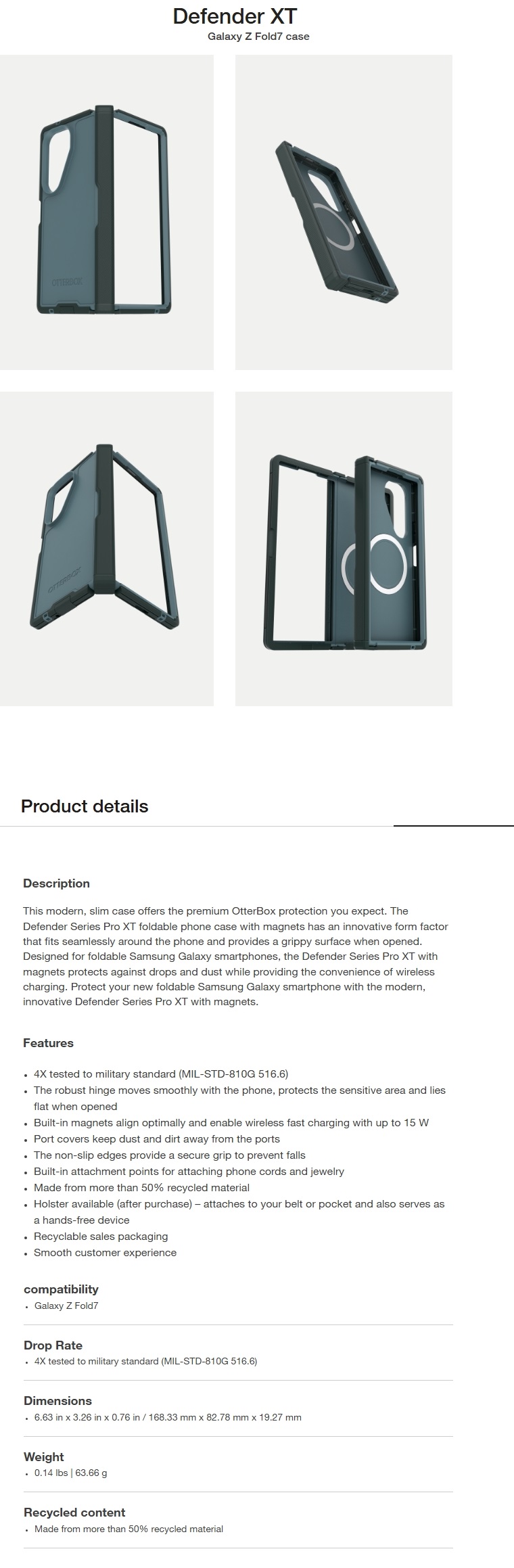 OTTERBOX DEFENDER CASE FOR [SPECIFIC PHONE MODEL] - RUGGED PROTECTION