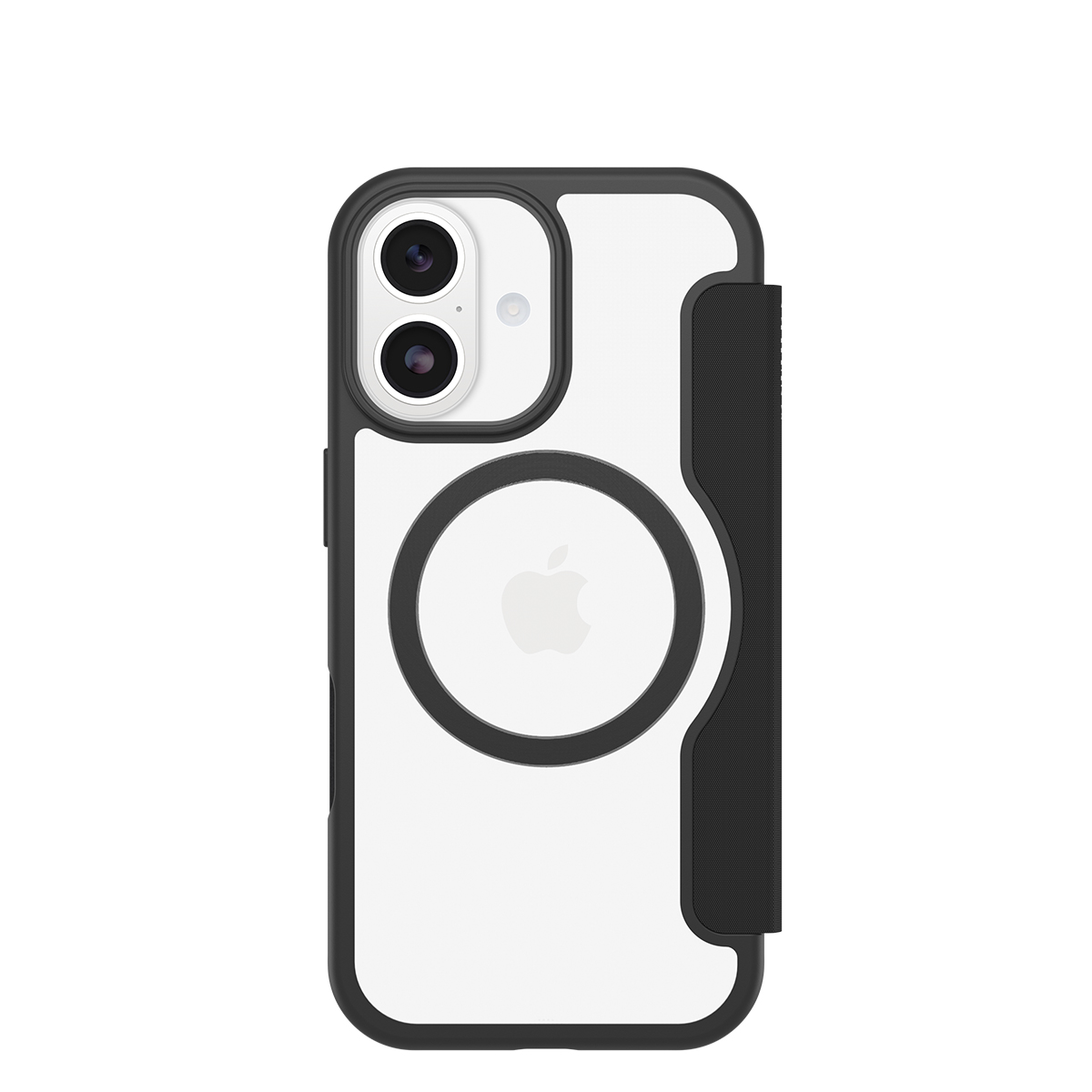 OTTERBOX REACT FOLIO MAGSAFE CASE FOR IPHONE 17 - BLACK CRYSTAL