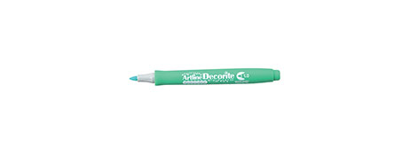 UNSPECIFIED MANUFACTURER PASTEL GREEN MARKER PEN - CARD, GLASS, METAL CRAFT