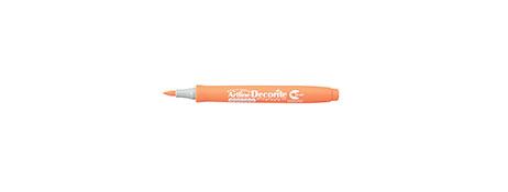 UNSPECIFIED MANUFACTURER PASTEL ORANGE BRUSH PEN FOR GLASS, CARD & MORE