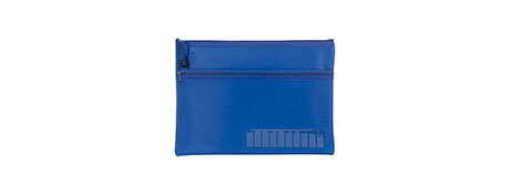 GENERIC/UNSPECIFIED MANUFACTURER PERSONALISED POLYURETHANE PENCIL CASE - BLUE FOR STUDENTS