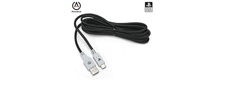 POWERA 10FT USB-C CHARGING CABLE FOR PS5 DUALSENSE CONTROLLER