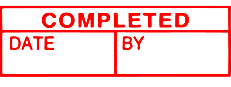 XSTAMPER PRE-INKED STOCK TITLE STAMP - CRISP IMPRESSIONS FAST