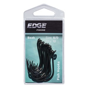 UNKNOWN MANUFACTURER (KOREAN IMPORT) CHEMICALLY SHARPENED 4/0 BEAK HOOKS - 18 PACK FOR SERIOUS ANGLERS