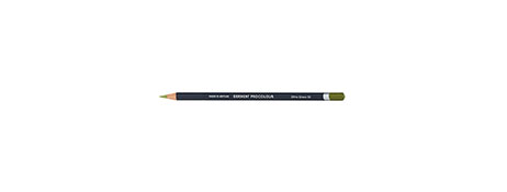 PROCOLOUR OLIVE GREEN PENCIL - SMOOTH, RICH COLOURING