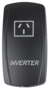 GENERIC/UNSPECIFIED MANUFACTURER LASER ETCHED "INVERTER" COVER FOR ROCKER SWITCHES