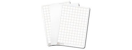 QUARTET DURABLE A4 DUAL-SIDED WHITEBOARD FOR CLASSROOM LEARNING