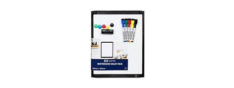 QUARTET MAGNETIC DRY-ERASE WHITEBOARD FOR HOME & OFFICE