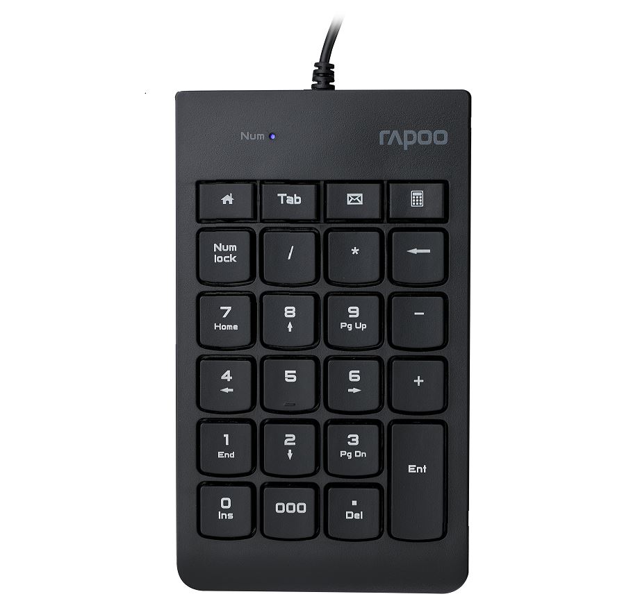 RAPOO K10 WIRED KEYBOARD FOR RELIABLE OFFICE & HOME USE