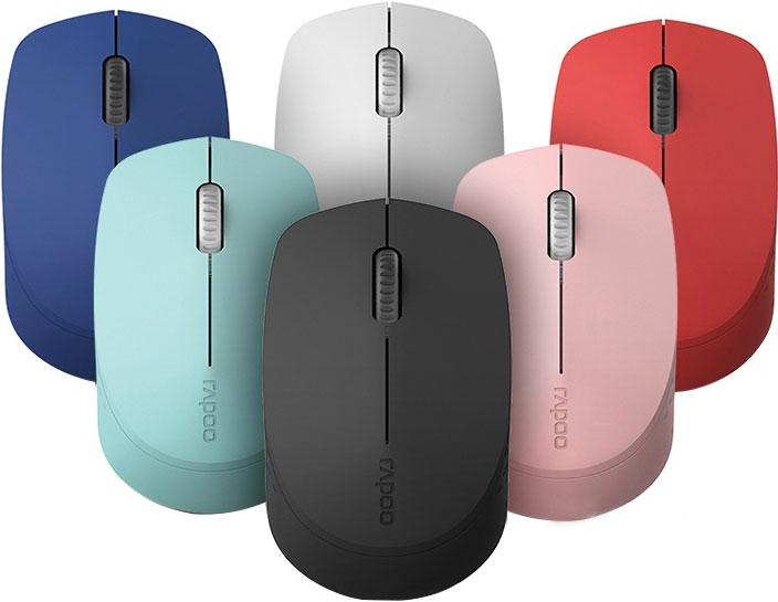 RAPOO M100 WIRELESS OPTICAL MOUSE - RELIABLE BLUE COMFORT