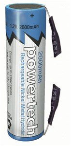 GENERIC/COMPONENT SUPPLIER RECHARGEABLE AA NI-MH BATTERY WITH SOLDER TAGS FOR PACK BUILDING