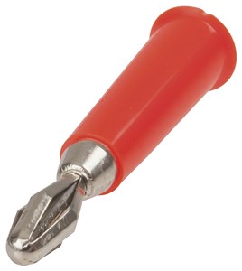 UNSPECIFIED MANUFACTURER RED BANANA 4MM AUDIO PLUG CONNECTOR FOR RELIABLE TERMINATIONS