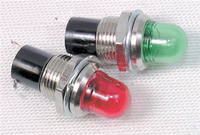 UNSPECIFIED MANUFACTURER RED LOW VOLTAGE BEZEL FOR 10MM PANEL HOLES