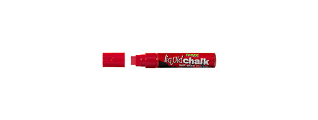 TEXTA RED LIQUID CHALK WET WIPE MARKER FOR BLACKBOARDS
