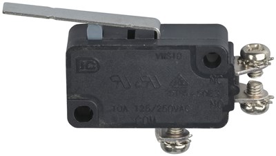 GENERIC COMPONENT 250V 10A MICRO SWITCH WITH LEVER ARM - SCREW TERMINALS