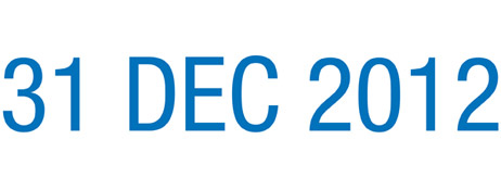 UNKNOWN MANUFACTURER HANDY PRE-INKED LINE DATER STAMP (26X3.5MM)