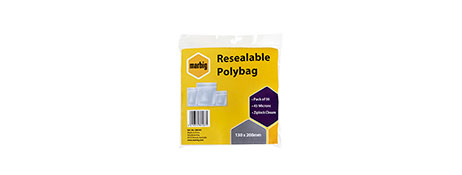 GENERIC/SUPPLIER BRAND RESEALABLE POLY BAGS FOR ORGANISING SMALL ITEMS IN GERALDTON