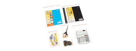 GENERIC/UNSPECIFIED (ASSUMING A COMMON PACKAGING BRAND) RESEALABLE POLY BAGS FOR SMALL ITEM STORAGE & ORGANIZATION