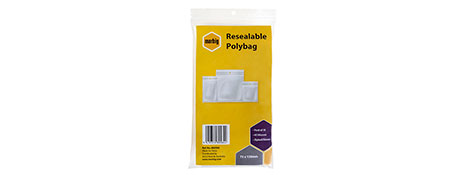 GENERIC POLYBAG SUPPLIER RESEALABLE POLY BAGS FOR ORGANISING SMALL ITEMS