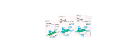 REXEL 180 MICRON KEY CARD LAMINATING POUCHES (63X98MM)