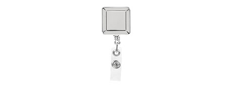 REXEL PREMIUM CHROME BADGE REEL FOR SECURE ID ACCESS - QUALITY