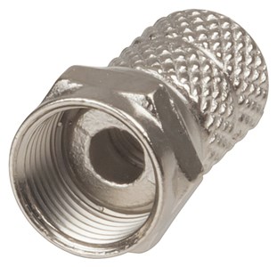 GENERIC/UNSPECIFIED MANUFACTURER RG59 TWIST-ON F CONNECTOR PLUG FOR COAXIAL CABLE INSTALLATION