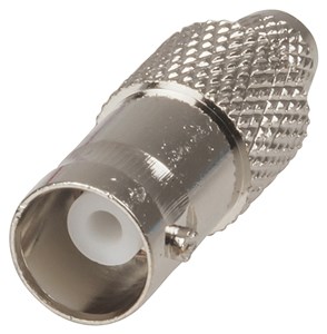 BNC RG6 CRIMP SOCKET CONNECTOR - RELIABLE COAX CONNECTION