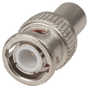 UNSPECIFIED MANUFACTURER RG6 BNC MALE CRIMP PLUG CONNECTOR FOR RELIABLE CONNECTIONS