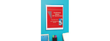 GENERIC/UNSPECIFIED MANUFACTURER RIGID PVC WALL MOUNT CARD HOLDER FOR CERTIFICATES & MENUS