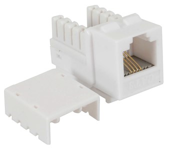 UNSPECIFIED MANUFACTURER RJ11 6P4C KEYSTONE PHONE JACK FOR RELIABLE CONNECTIONS