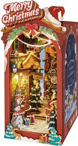 ROLIFE CHRISTMAS STREET BOOK NOOK DIY MINIATURE KIT