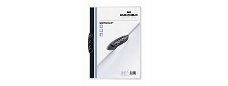 GENERIC/UNSPECIFIED MANUFACTURER (FLEXIBLE DOCUMENT FILE) FLEXIBLE A4 DOCUMENT FILE WITH EASY-CLIP CLOSURE - BLACK